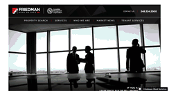 Desktop Screenshot of friedmanrealestate.com